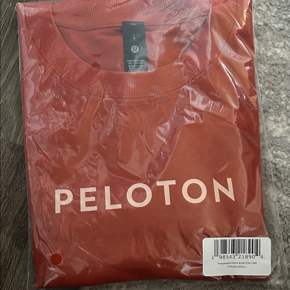 Lululemon NWT men’s peloton heavyweight cotton jersey t-shirt - Picture 3 of 4